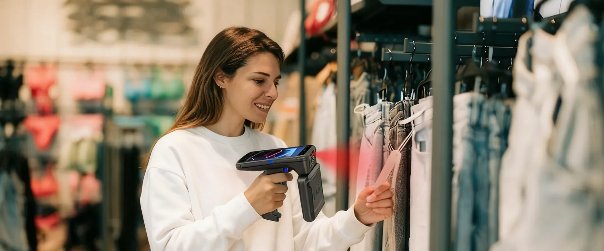Retail Revolution: How the R20 UHF RFID PDA Solves Apparel Inventory Nightmares